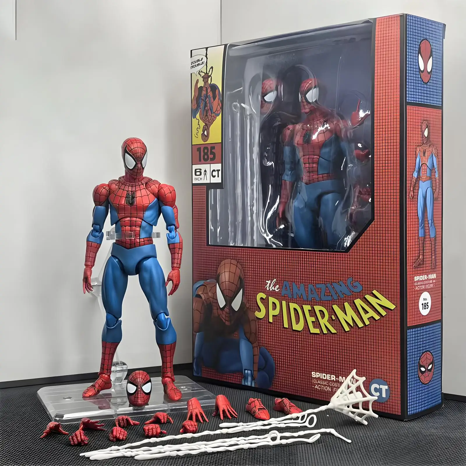 MAFEX スパイダーマン クラシックコスチューム 6インチ スパイダーマン」の勇姿が原作版クラシックコスチュームで蘇る