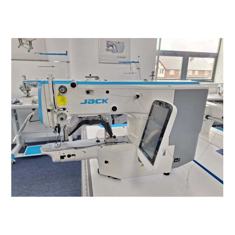 Jack 1900 Computerized Electronic Bartacking Machine Bar Tacks Sewing Machine