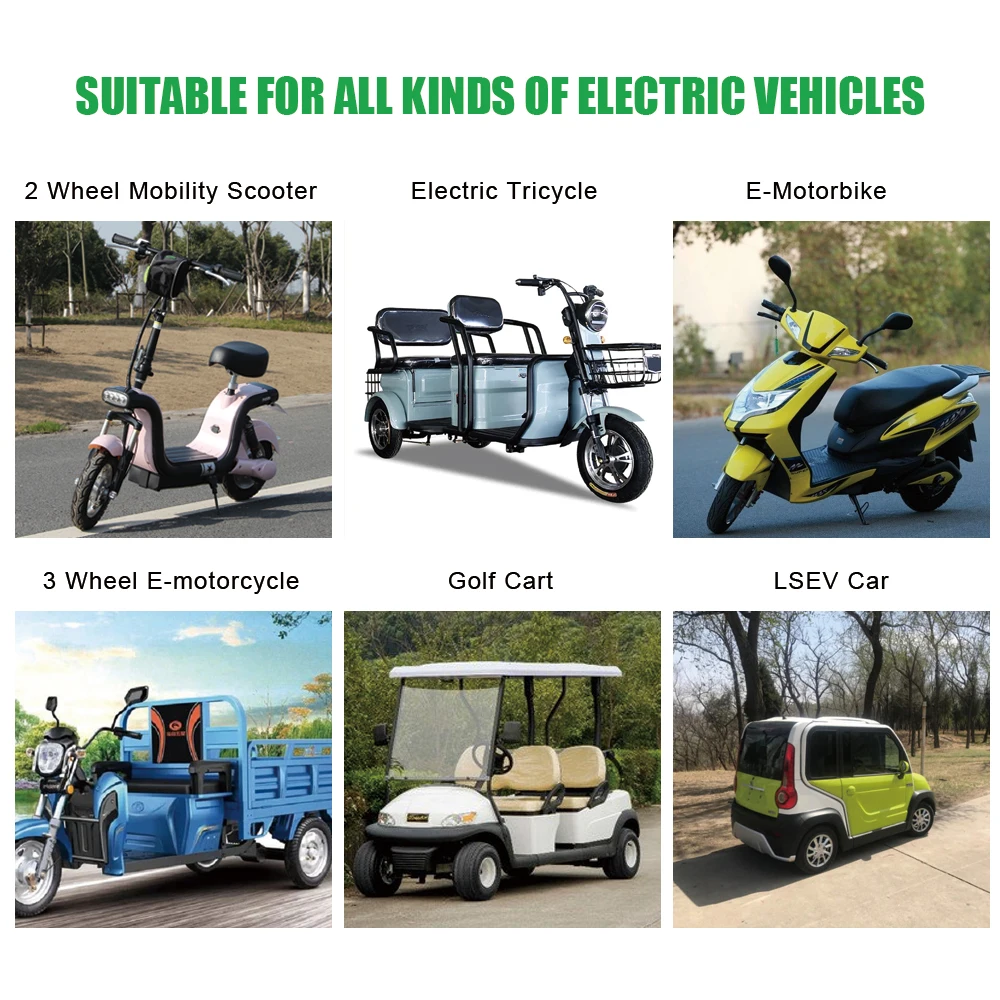 EU US Stock 48v Lithium Battery Harley Electric Scooter Battery 60v 72v 30ah 120ah Electric Motorcycle Battery