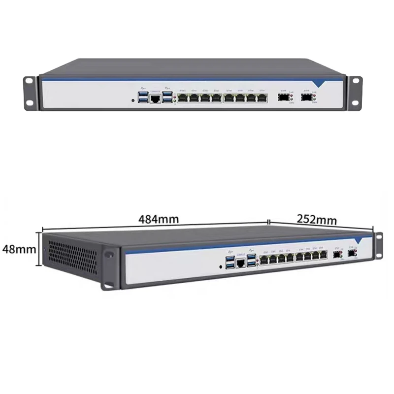 1UラックケースIntelCore i3-14100 i5-14400 i7-13700 i9-13900