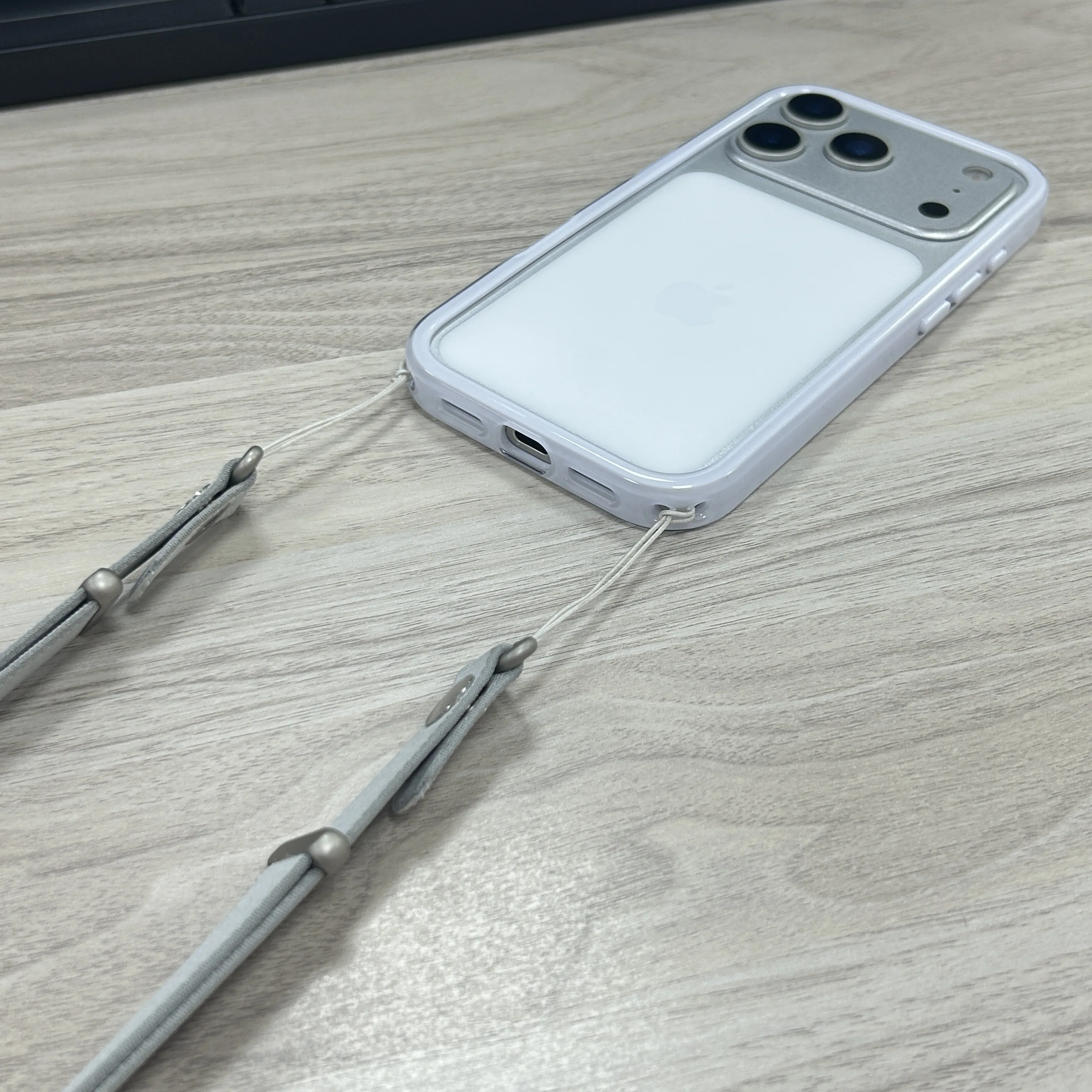 product laudtec bumper cell phone case for iphone 17 pro max  slim transparent pc bumper for iphone 17 air  for iphone 17-1