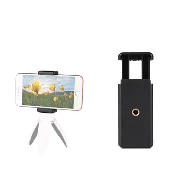 KALIOU D010 Double Hole With Portable Lightweight Mobile Phone Holder for Desktop Tripod Smartphone detail image