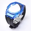 light blue/dark blue