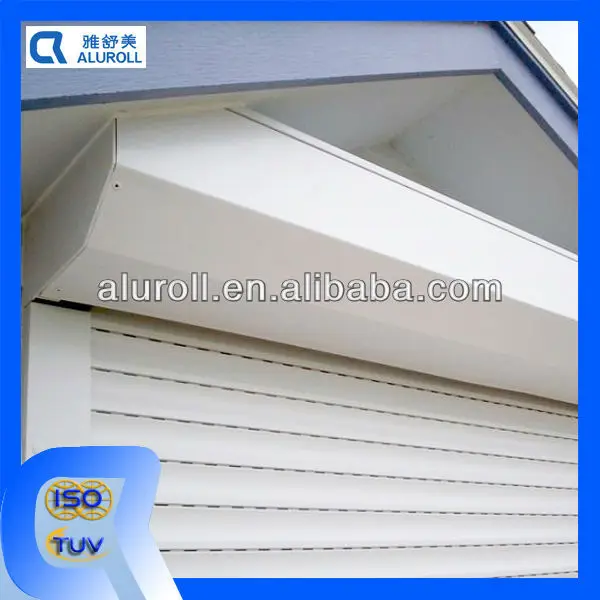 Customized Colors Aluminum Roller Shutter Cover Box /Shutter Bar ...