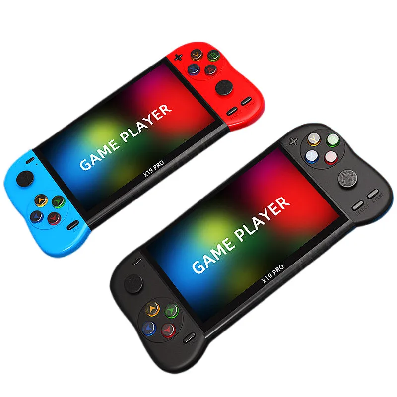 X19 Pro Retro Game Console - 5.1inch Handheld with Dual Joystick