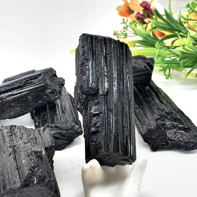 Hot Sale Natural High Quality Crystal Rough Black Tourmaline