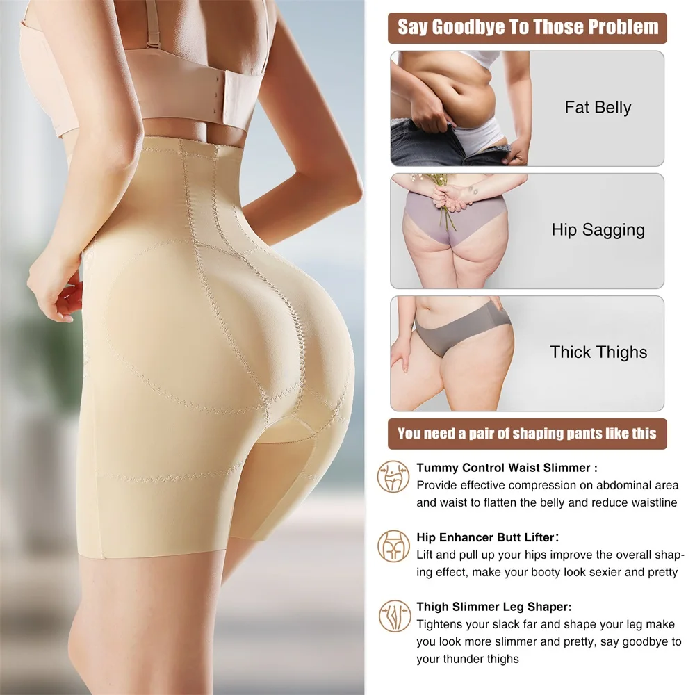 Wholesale Women Full Body Underwear Tummy Control Shaper Corset Hip Panty Waist Trainer Butt Lifter Bodysuit Shapewear for Women details