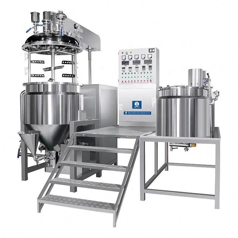 Small Mayonnaise Making Machine Liquid Detergent Mixing Equipment Homogeneous Mixing tank