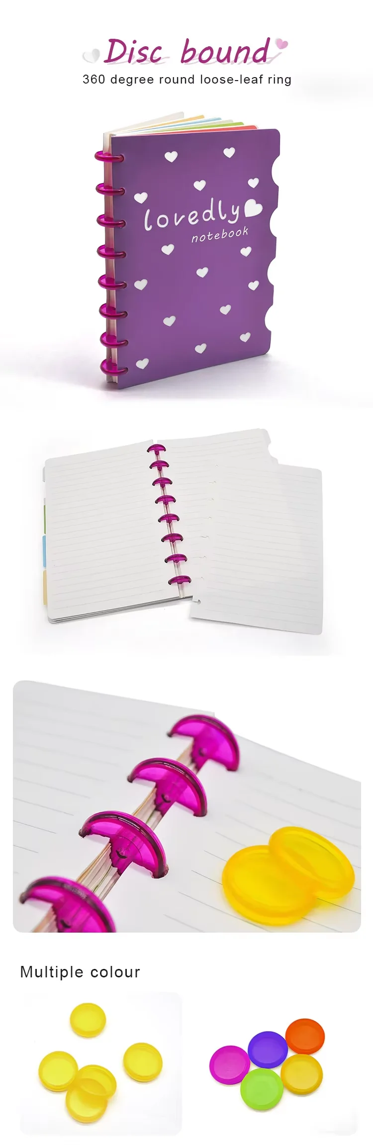 Custom A4 A5 A6 Embossing Craft Journal Notebook PP Fabric Cover Spiral Binding Thread Sewing Foil Specifications Printed Style supplier