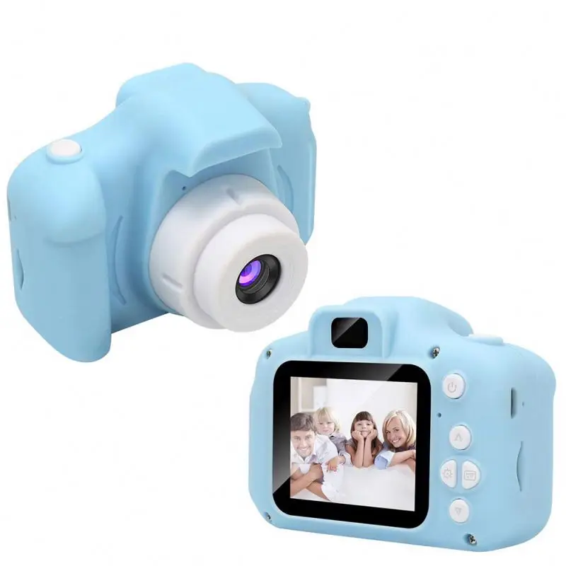 Digital Take Photo Camera 2 Inch Rechargeable Kids Mini Digital Camera Toys Kids Camera for Children  Gift