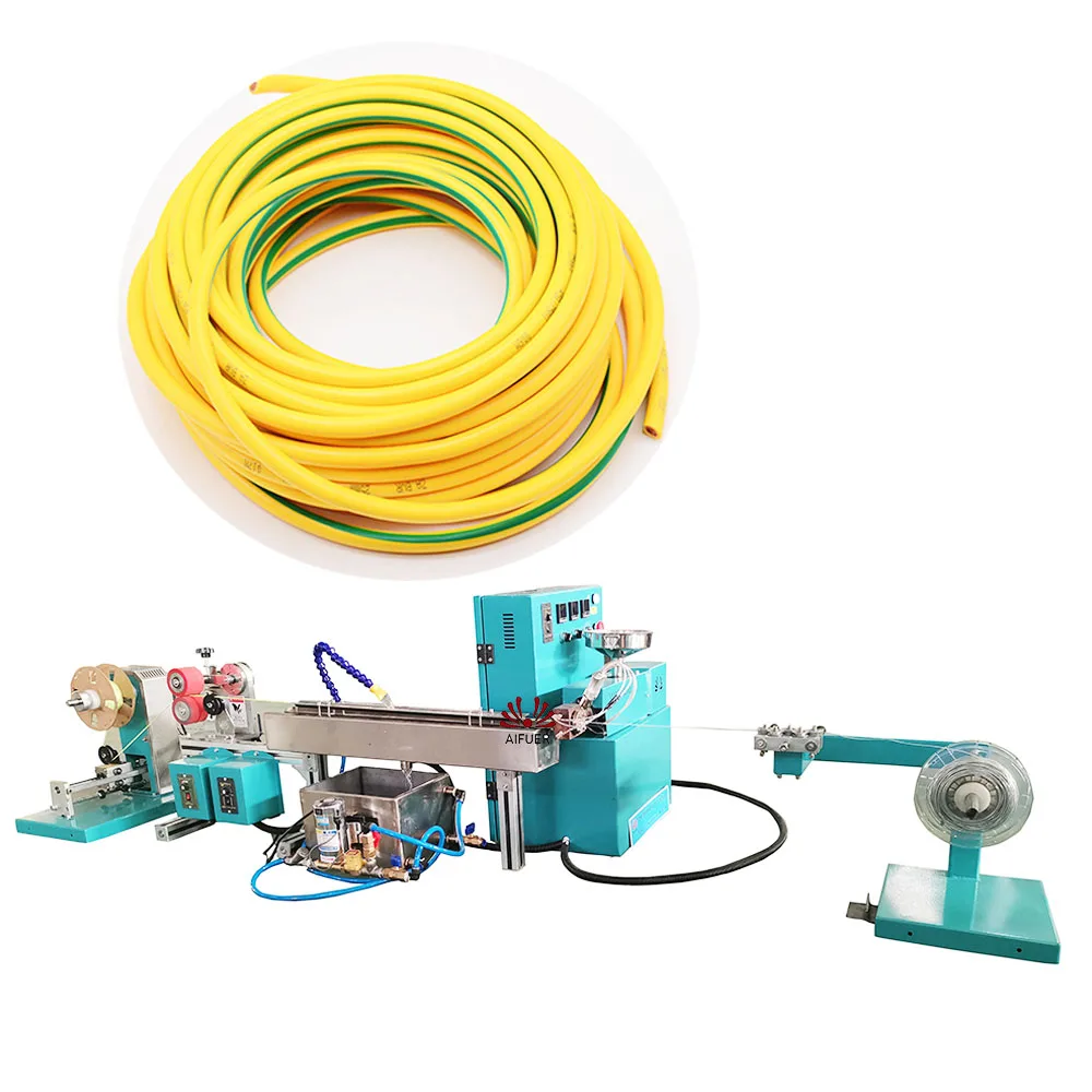 Power Cable Extrusion Production Line/ Electrical Wire Extruder/ Power Wire Cable Extruding Machine