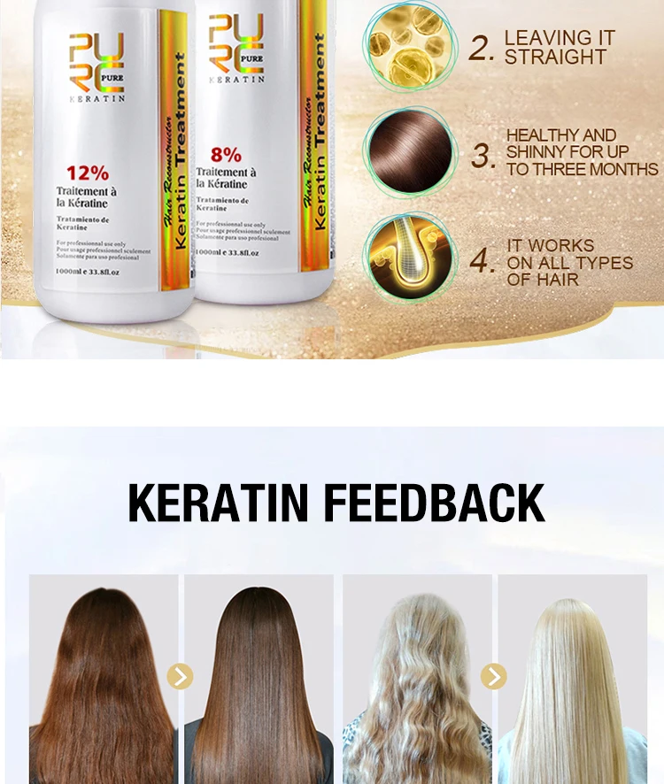 Wholesale Brazilian Blowout Keratin Smoothing Permanent Keratin