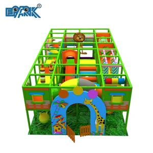 Naughty Castle Children's Play Mazes Plastic Slide Adventure Amusement Soft Indoor Playground
