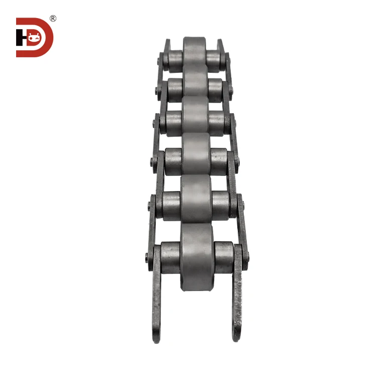 Triple Speed Carbon Steel Chain BS30-C212A Pitch 38.1 Steel Triple Speed Chain Double Speed Line Conveyor Chain factory
