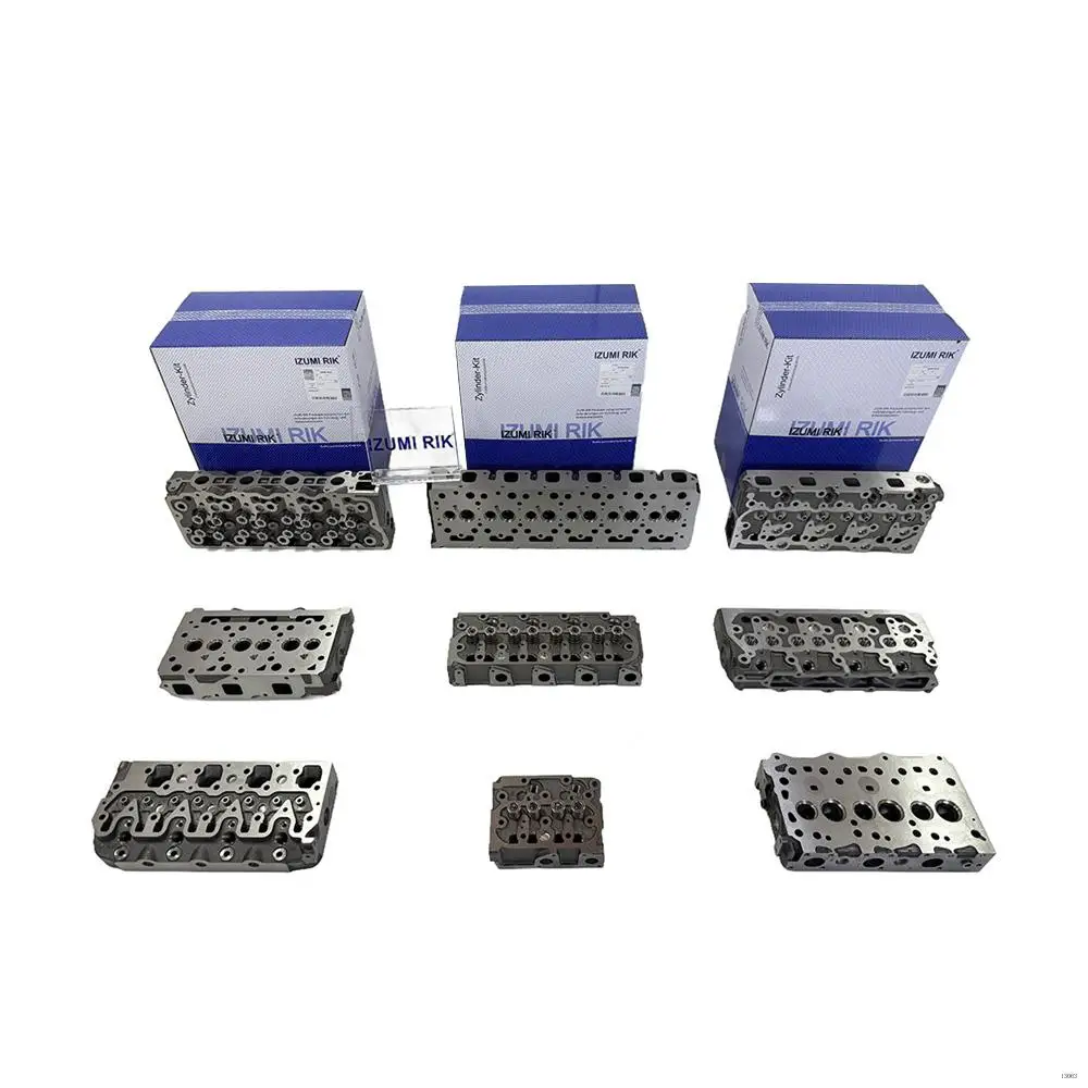 Heavy Duty Engine Parts IZUMI RIK Cylinder Head Assembly for Liebherr D9512