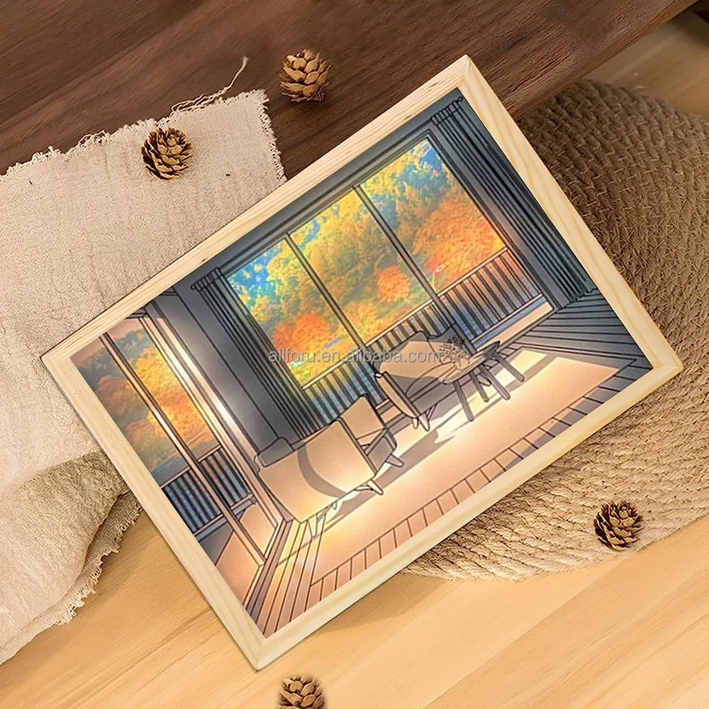 2023 Newest Ins Style Usb Powered 3 Lighting Luminous Light Up Painting