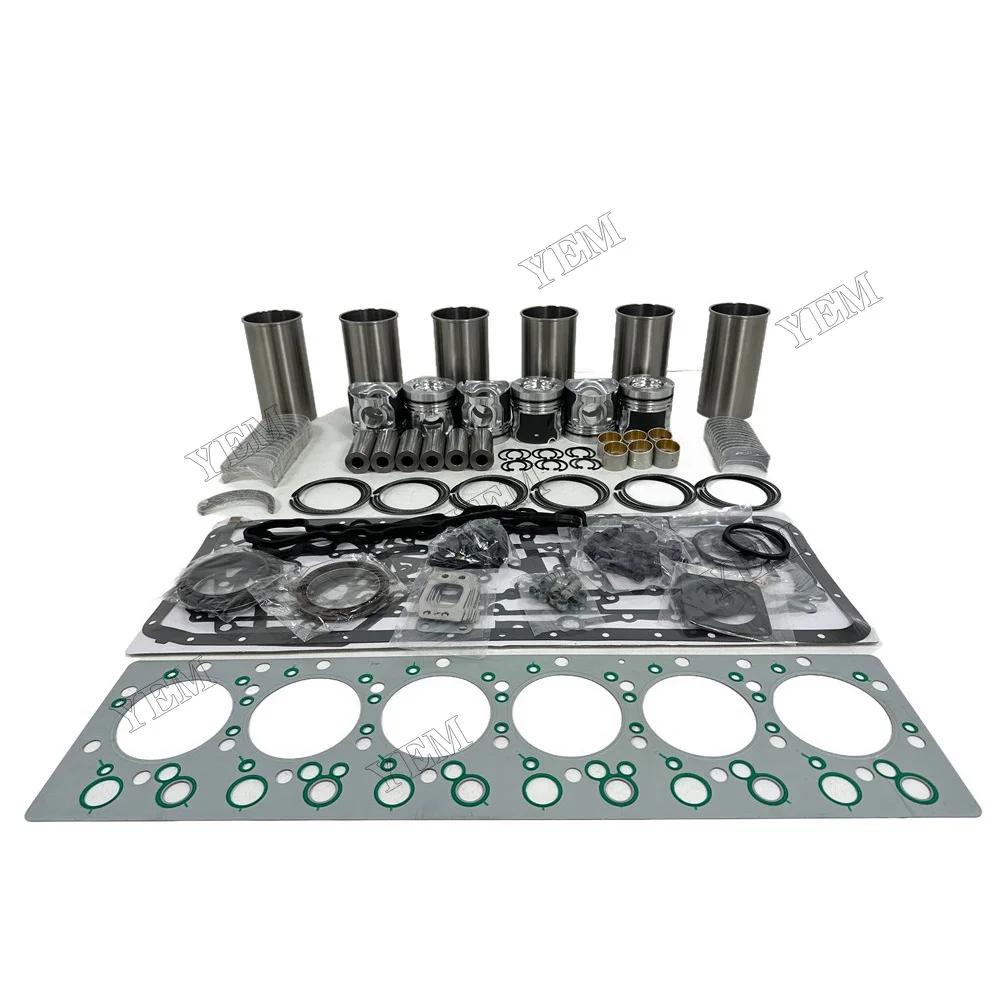 DL08 Overhaul Kit With Bearing Set Engine Parts Fits for Doosan / for Develon Replacement 4