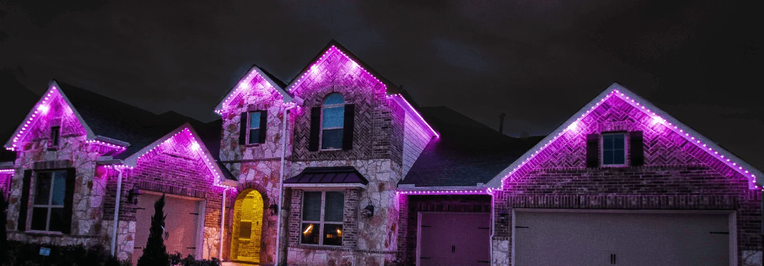 LED Pixel Point Lights - Smart Home Exterior Christmas Lights