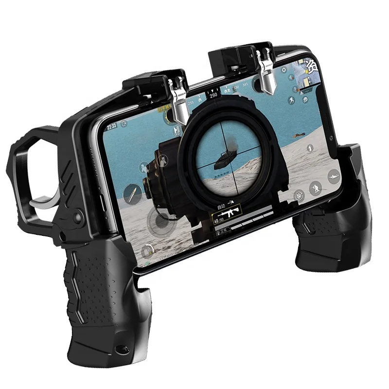 K21 Hottest Mobile Phone Game Controller ABS Gaming Console Chicken Eating Auxiliary Artifact Game Controller for Mobile