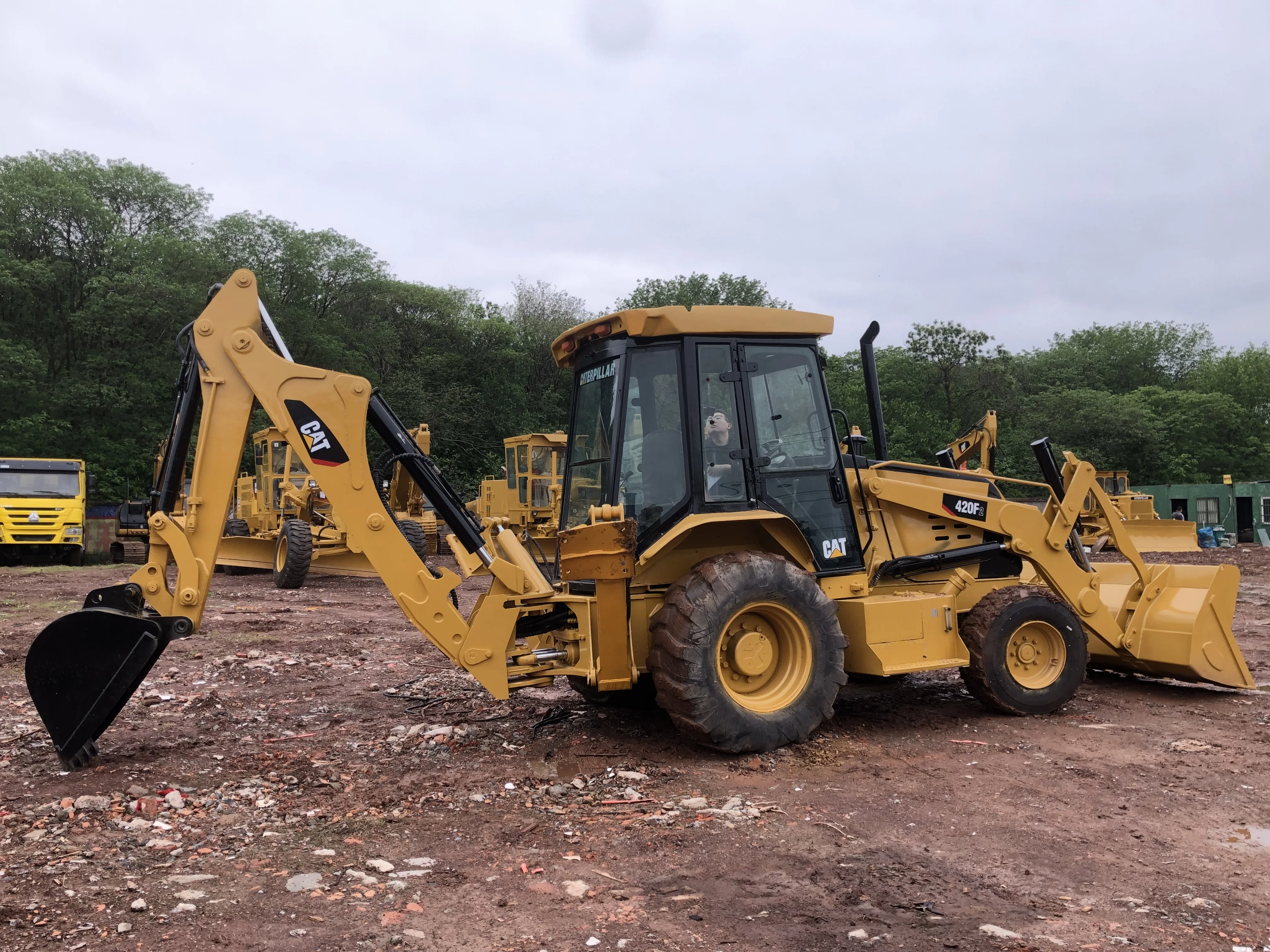 Used Caterpillar Cat 420f Backhoe Loader Used Cat 420f Backhoe Loader ...