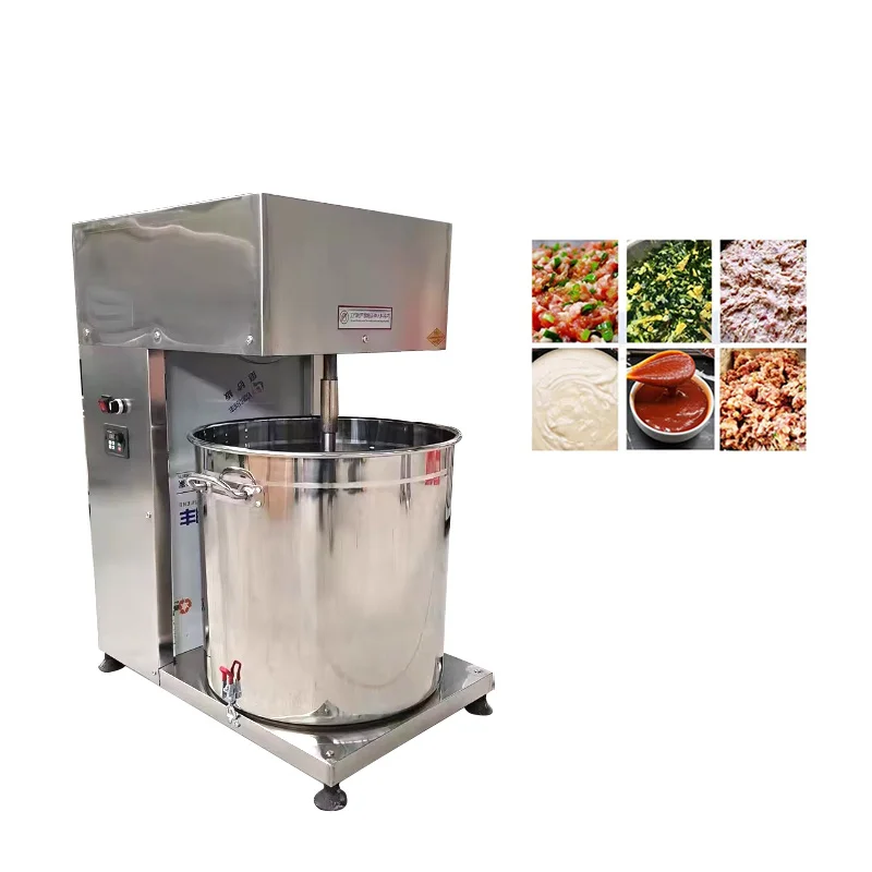 Heavy Duty Commercial Meat Blender | Multi-Functional Mixer for Sausage, Meat Pie, and Meatball Fillings