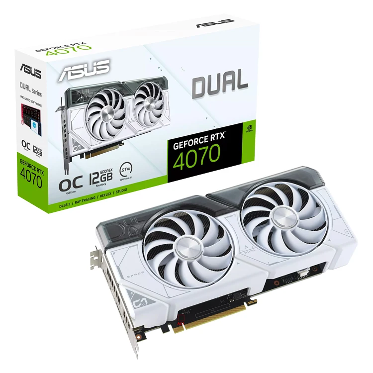 ASUS GeForce RTX 4070 DUAL OC 12GB 新品未開封 Amazon.com: ASUS Dual GeForce® RTX 4070 OC Edition 12GB
