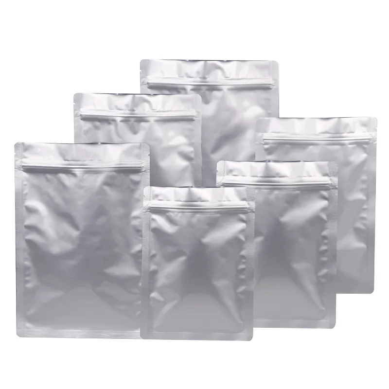 Zipper Custom Logo Zip Lock Ziplock Plastic Mylar Food Packaging Foil Aluminium Bags