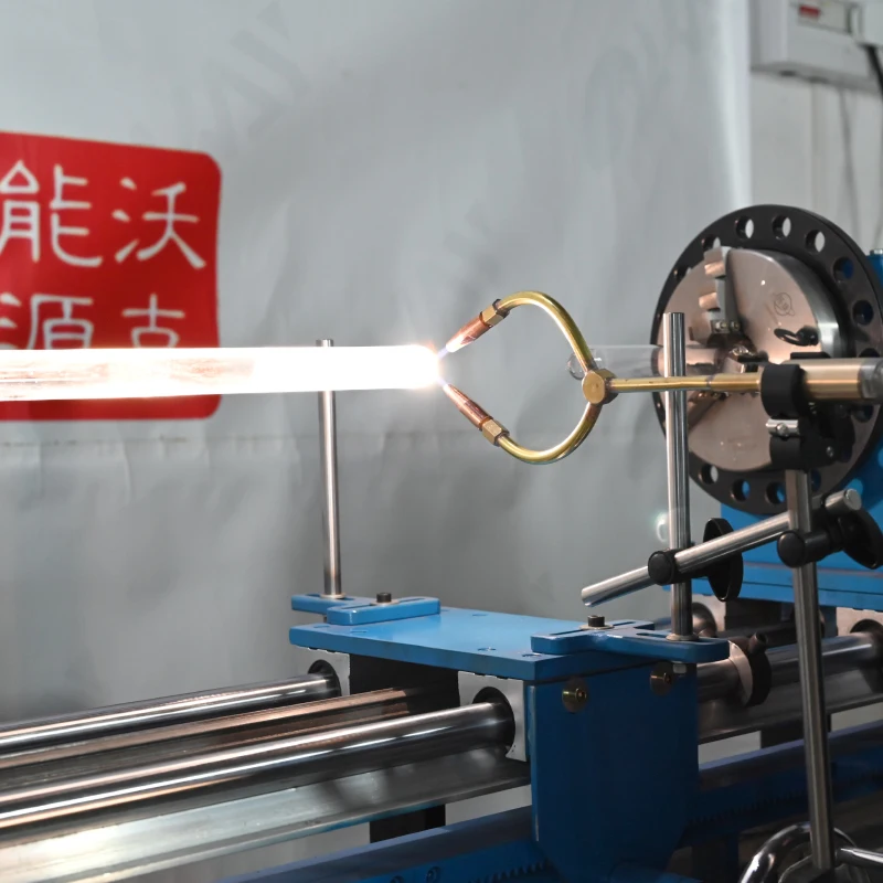 Tabletop Glassblowing Torch Glass Tube Making Sealing Lathe Glass Blowing Machine