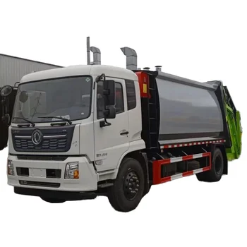 Compressed garbage truck for urban vehicle environmental protection