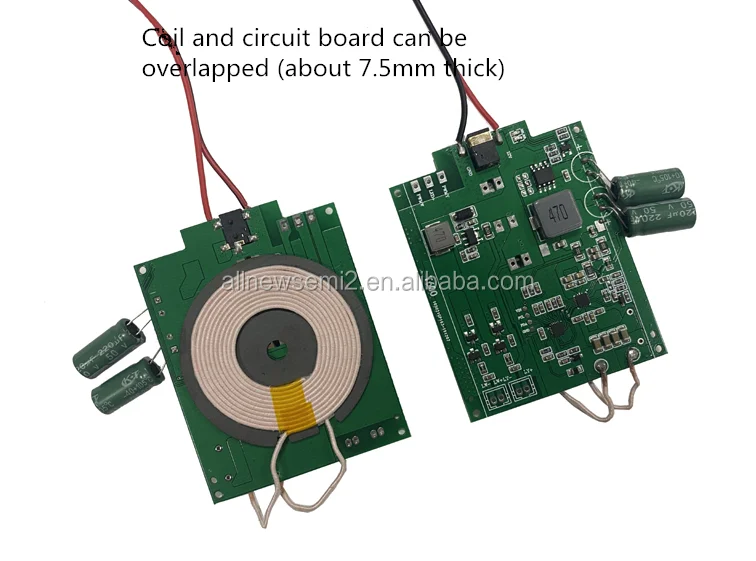 One-Stop Supply 15W high power vehicle mounted wireless charging module  automobile furniture modification scheme