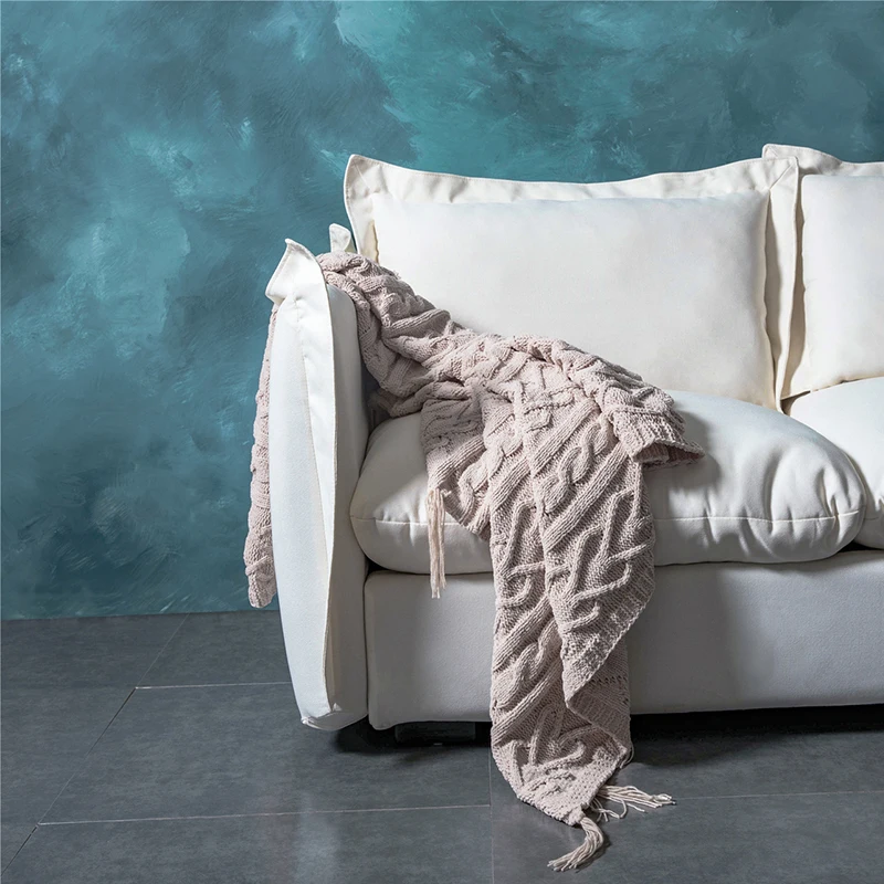 Blankets Manufacturers Customized Chunky Knit Weighted Blanket