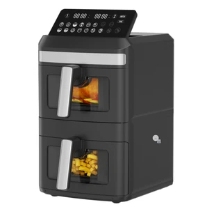 Hot Sale 13L 2800W Vertical Dual Air Fryer Electric Air Fryer with Top LED Display