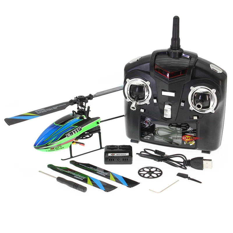 Details about   4CH RC Helicopter JJRC Aircraft 6-Aixs Gyro Anti-collision Plane RTF VS V911S 