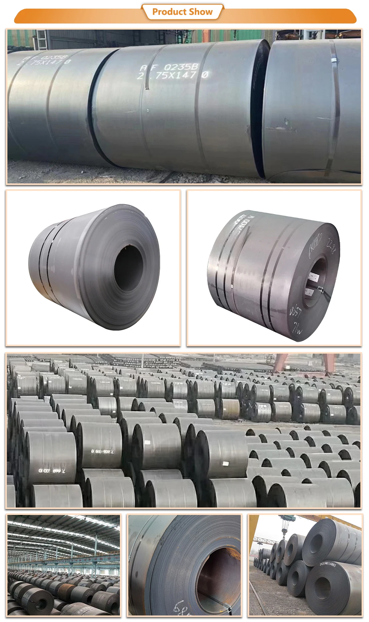 Hot Rolled Steel Coil Manufacturer Q355 Hot Rolled Black Carbon Steel