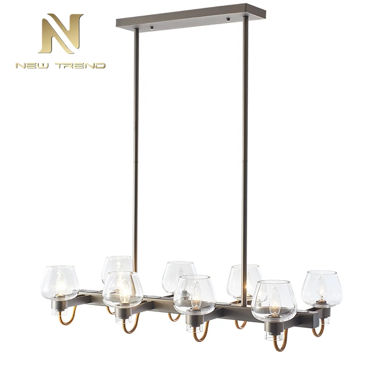 LCK0002 New Product Residential Decoration Living Room Dining Room 8 Lights LED Chandelier  