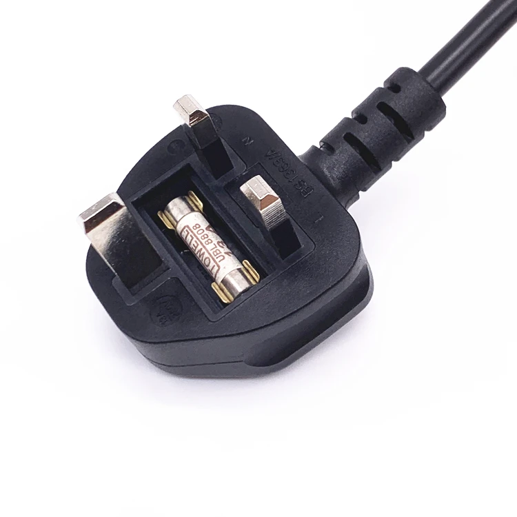 Heng-well Saudi Arabia 3 Pin Power Cord For Home Electrical 13A 250V IEC C13 Plug SASO Extension Cab(图3)
