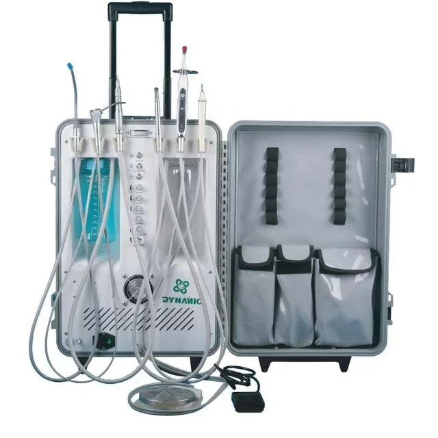 Portable Dynamic Portable Dental Unit DU893 0.55KW 100-240V Portable Therapy Machine