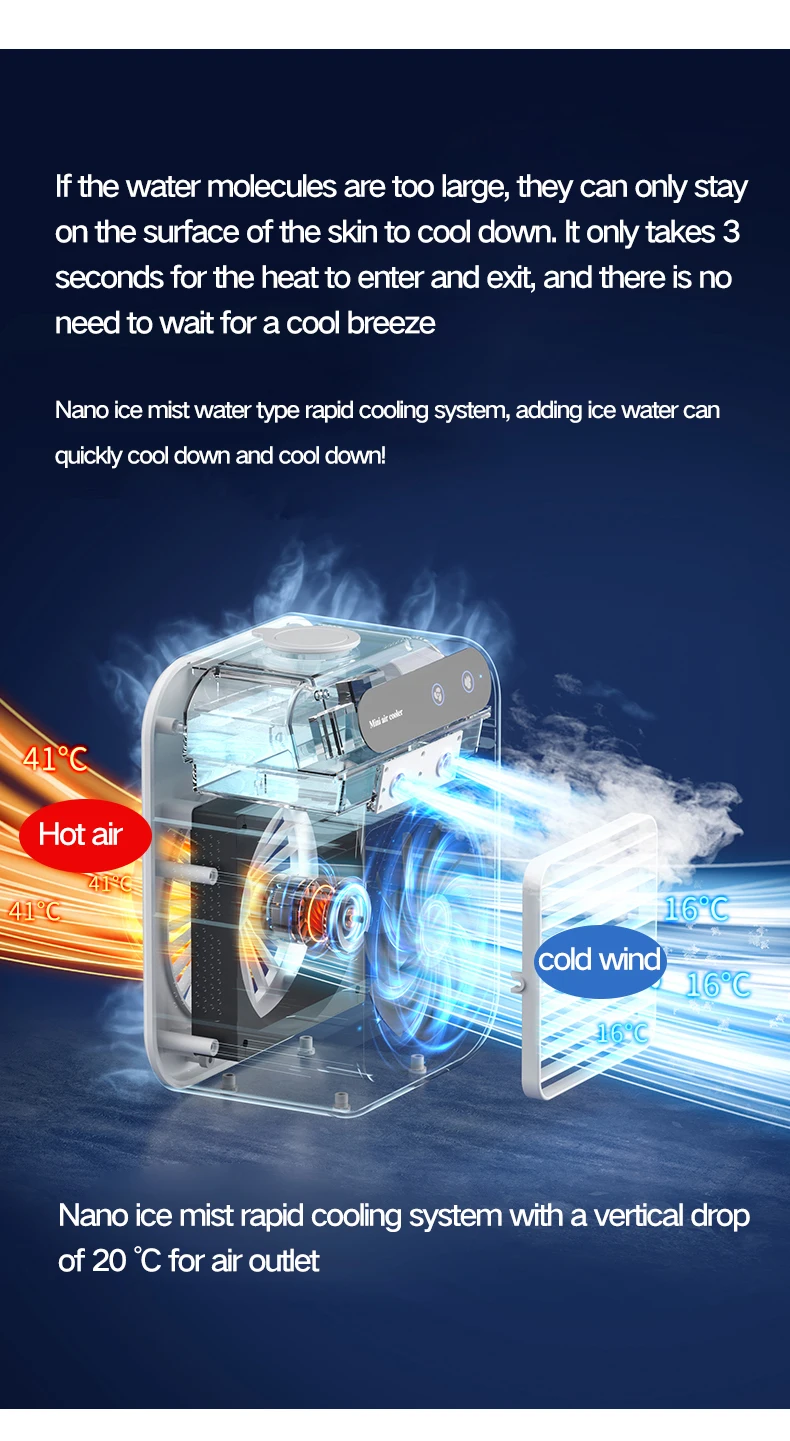 Portable Air Conditioner, USB, 5 V, Electric - detail 8