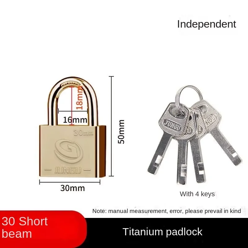 304 Stainless Steel G Type Waterproof Rust Rain-proof Outdoor Warehouse Door Household Padlock