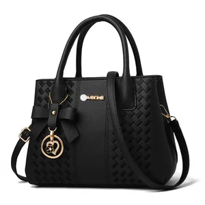 European and American Fashion Women's Handbag Embroidered Thread Single Shoulder Crossbody Bag