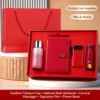 Red five-piece set