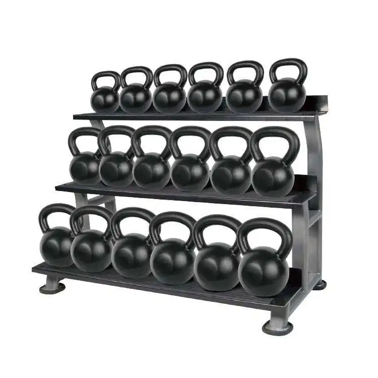Professional Manufacture Gym Equipment High Quality Threetier Rack