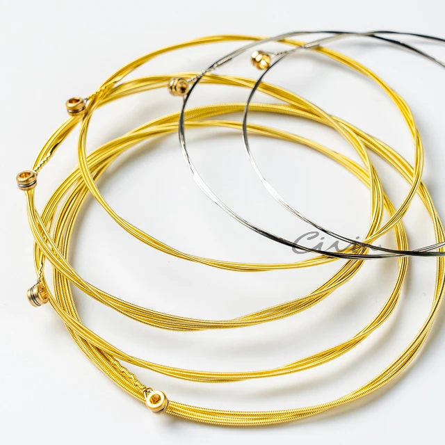 Hot Selling CIVIN Hexangular Steel Core 70/10 Bronze Wound Strings Light 10-48 Acoustic Guitar String