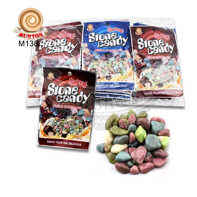 Stone Chocolate Milk Chewy Candy In Bag 