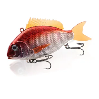 Cheery 65mm 24g Plastic Hard VIB Charikom 3D Printing Seabass Vibe Lure Saltwater Vibrating Sinking ABS Artificial Bait Pesca – Hard Lure – view 2