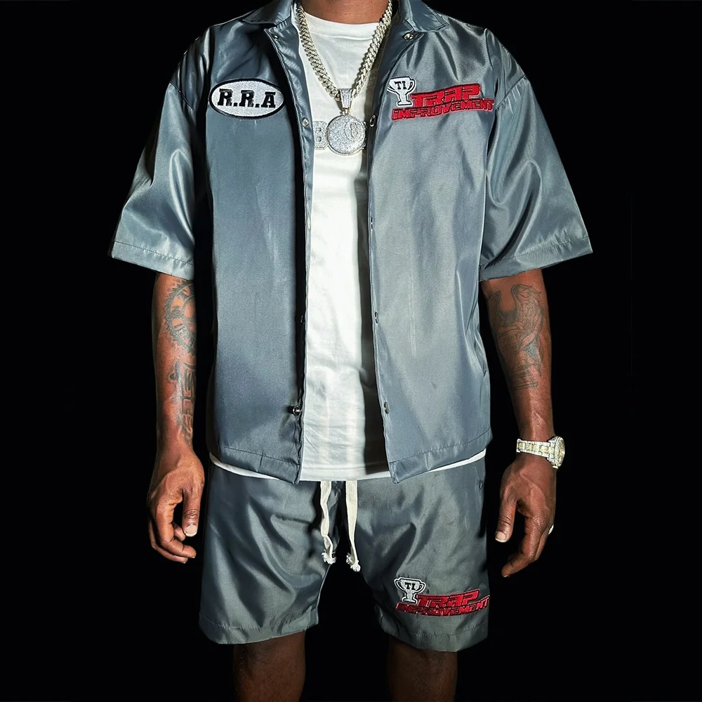 DCY 2025 Trending Product Streetwear Blank Tracksuits Set,Streetwear B