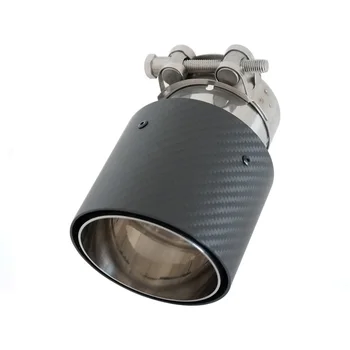 New style Universal Carbon Fiber Car exhaust tip
