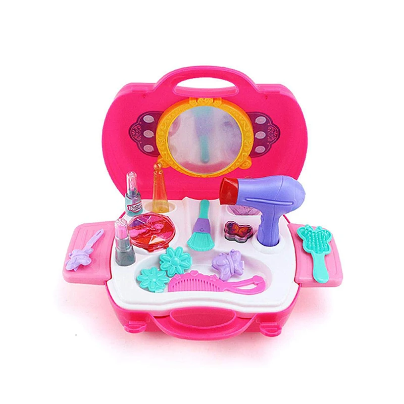 Children Pretend Play Set Make Up Cosmetic Toys For Kids Girl Make Up ...