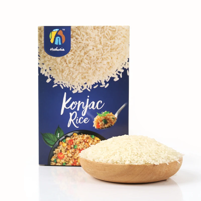 Keto Food White Dry Dried Shirataki Konjac Rice With High Dietary Fiber ...