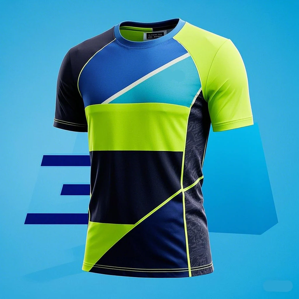 High Quality Sublimation Custom Polyester Sports Cool Quick Dry Mesh Breathable Running T-shirt Men Sublimated T Shirt